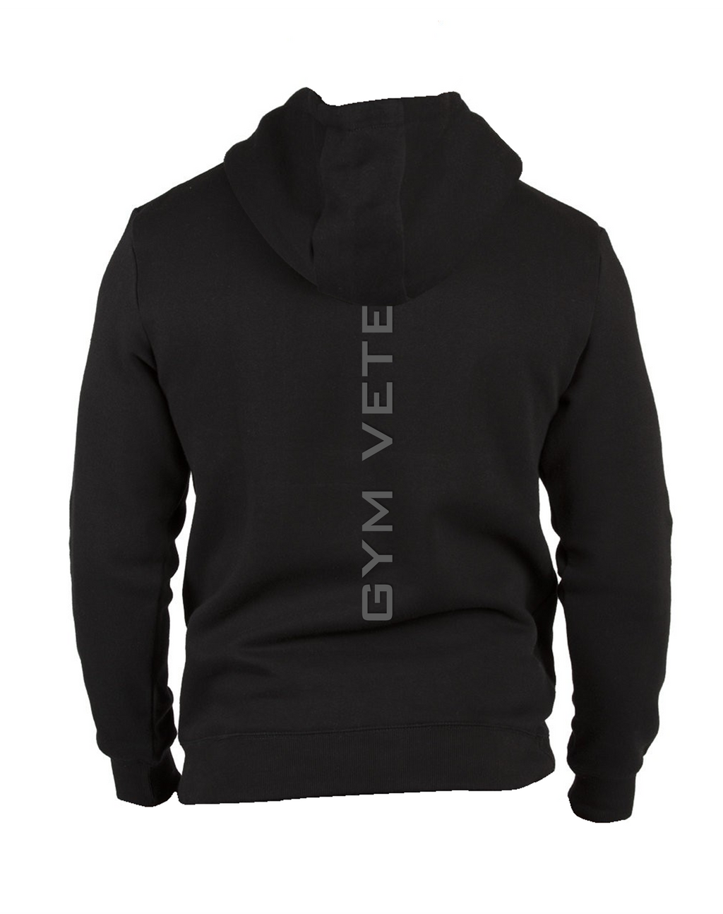 Black Premier Logo Hoodie - Gray Lettering