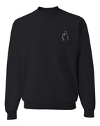 Black Logo Sweatshirt - Gray Logo