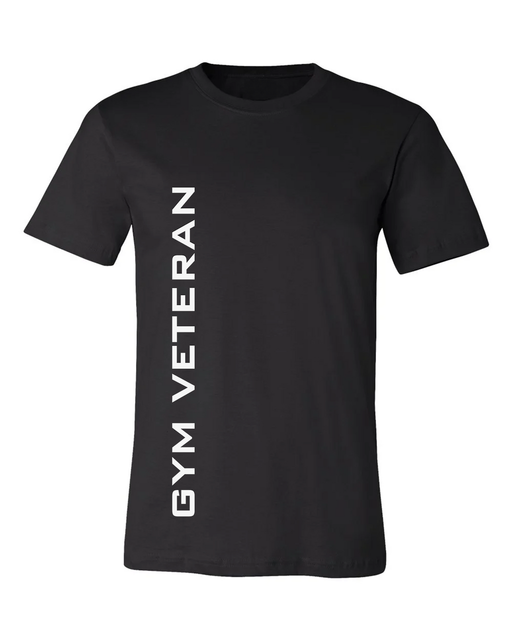 Gym Veteran Decathlete T-Shirt - White Lettering