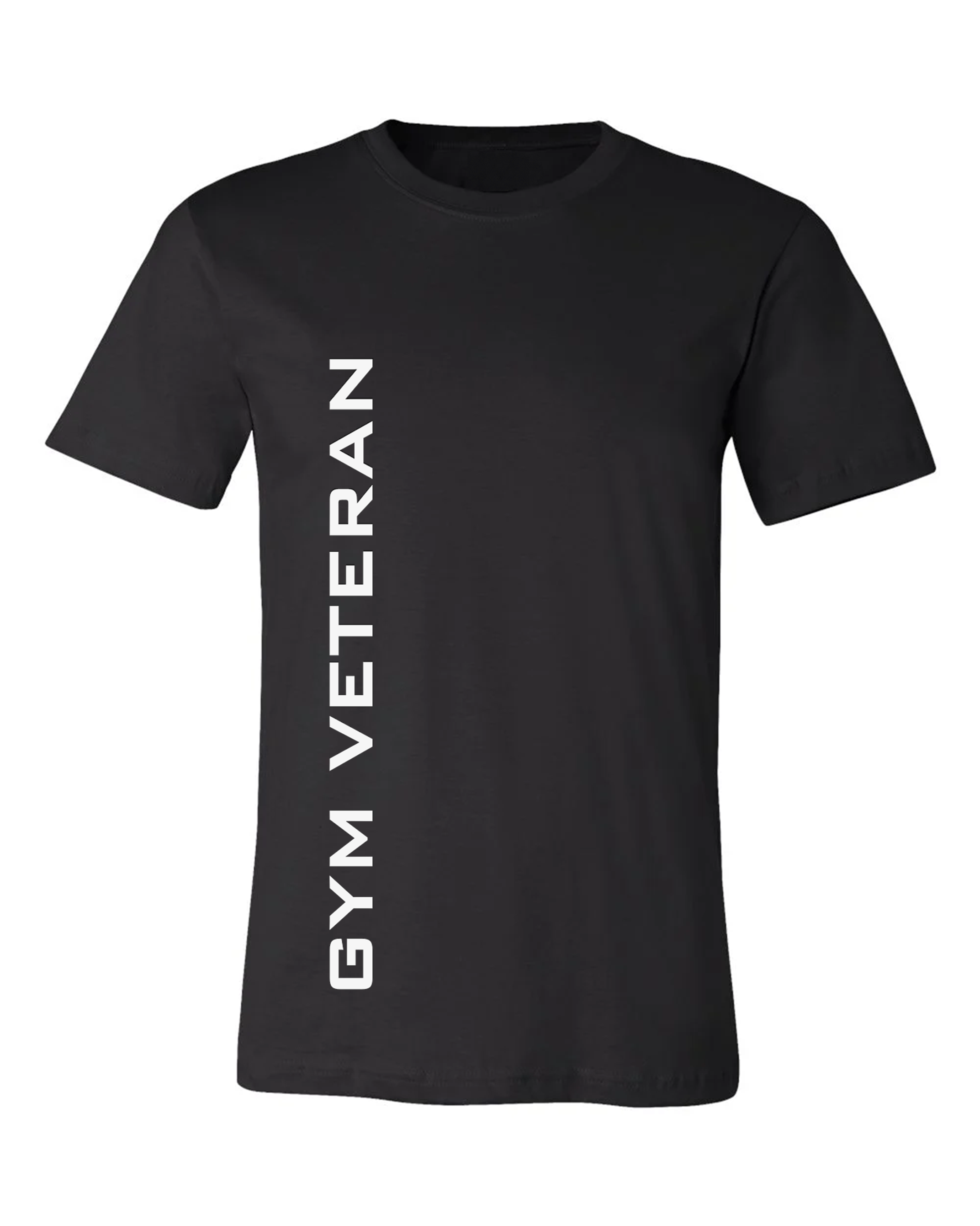 Gym Veteran Decathlete T-Shirt - White Lettering