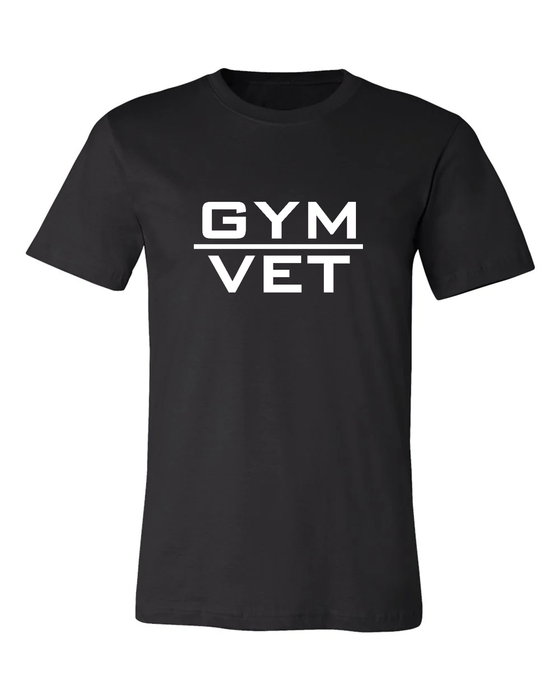 Gym Vet T-Shirt - White Lettering