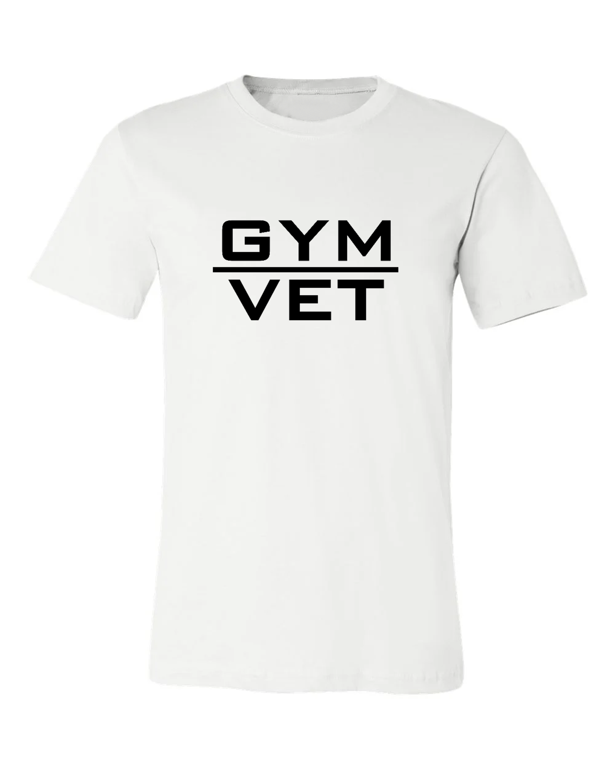 Gym Vet T-Shirt - Black Lettering