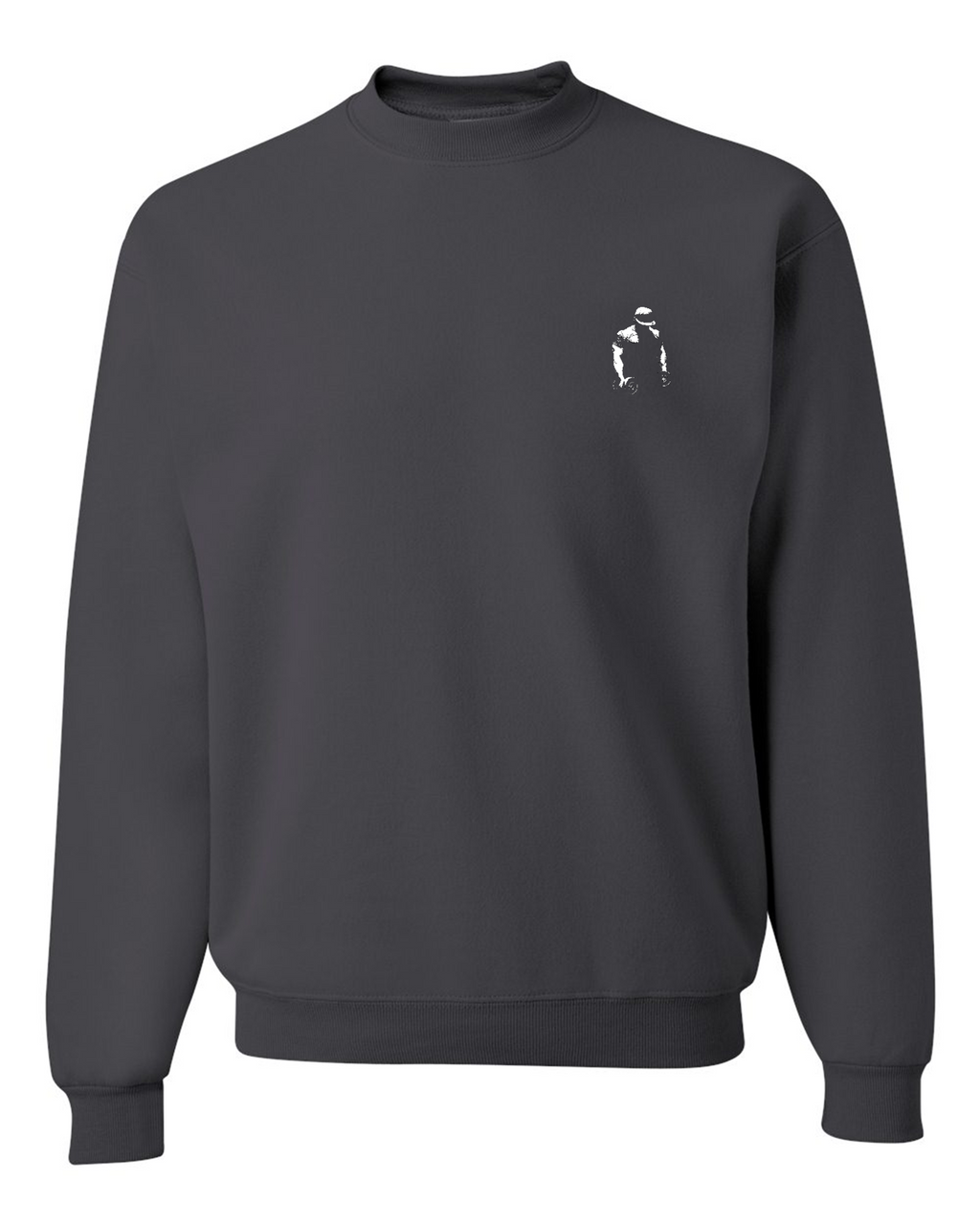 Gray Logo Sweatshirt - White Logo