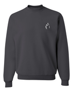 Gray Logo Sweatshirt - White Logo