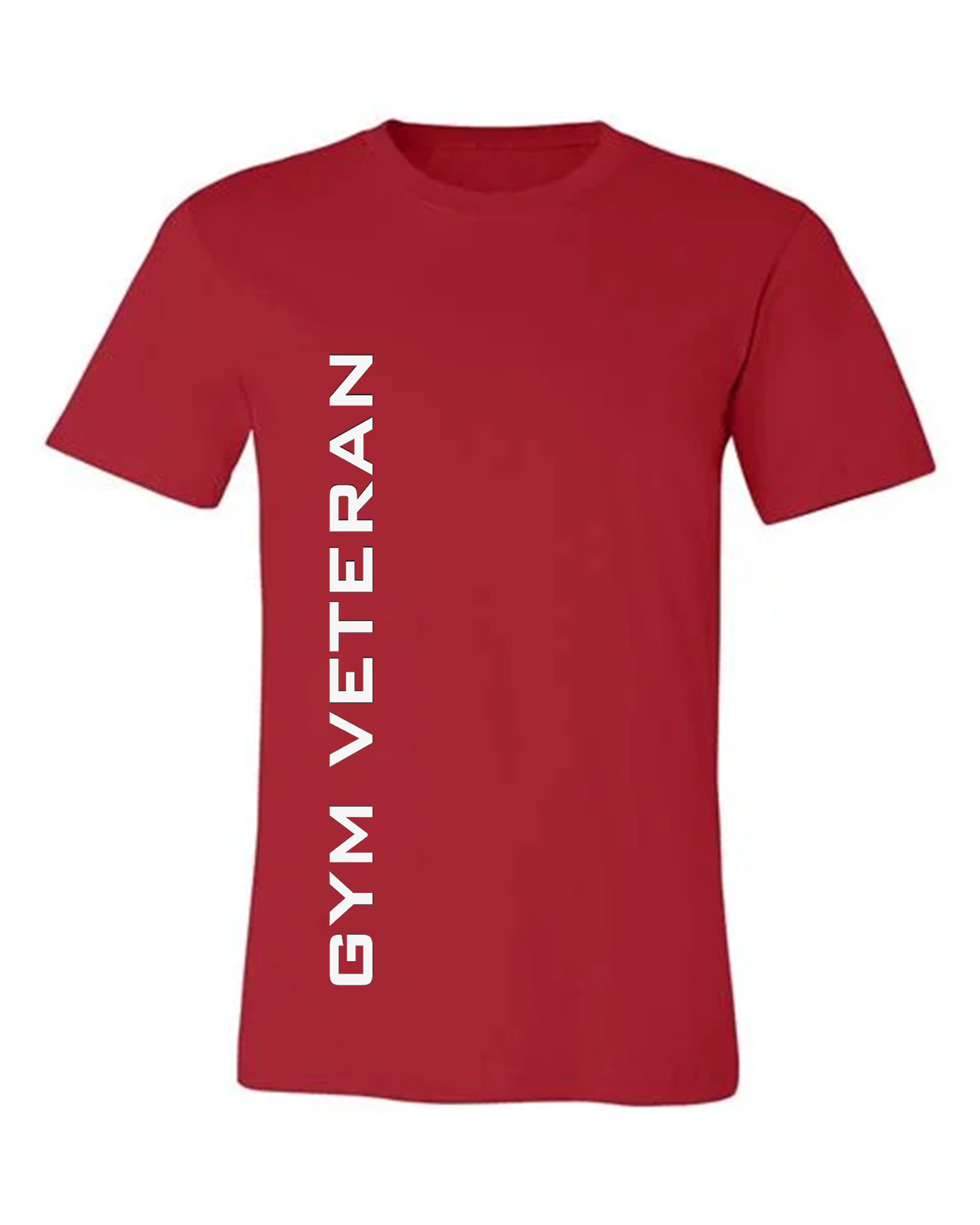 Gym Veteran Decathlete T-Shirt - White Lettering