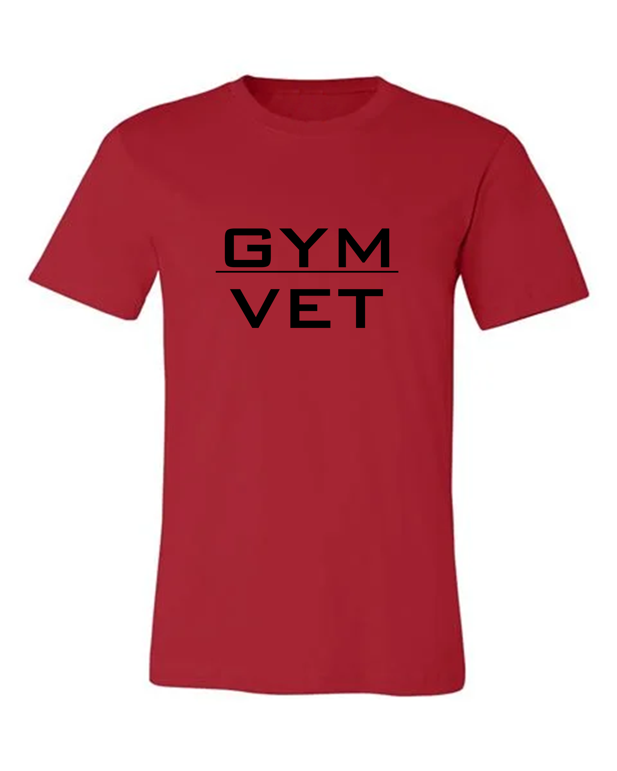 Gym Vet T-Shirt - Black Lettering